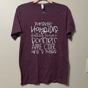 Maroon Graphic T-Shirt